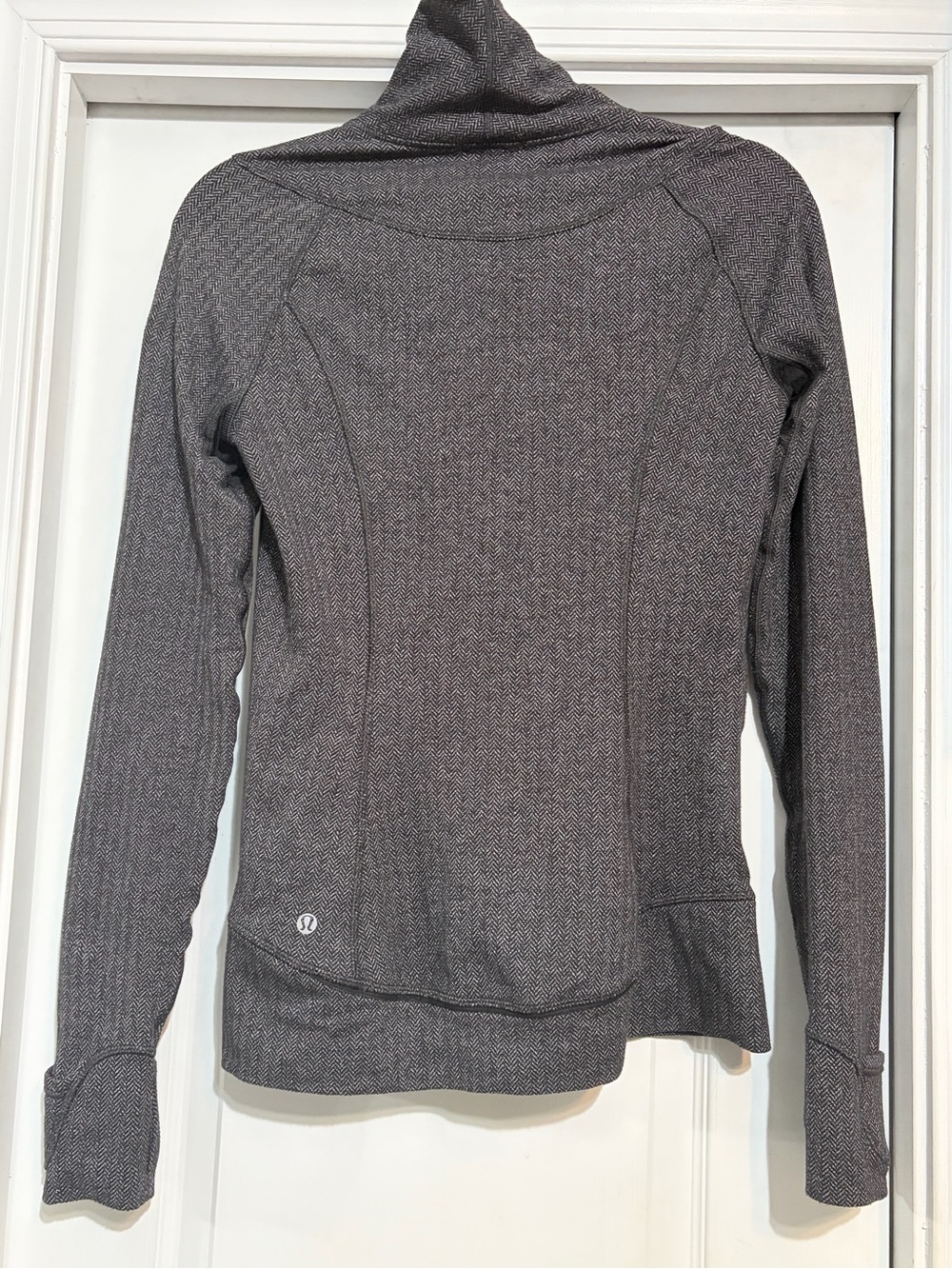 Lululemon Think Fast Pullover Herringbone - Picture 5 of 9